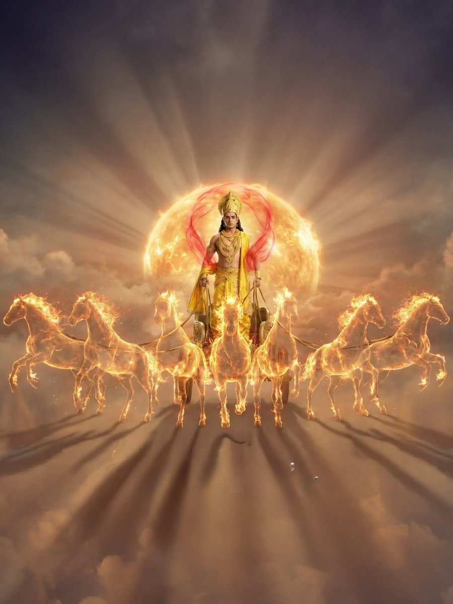 The universe breathes through the energy of Suryadev.