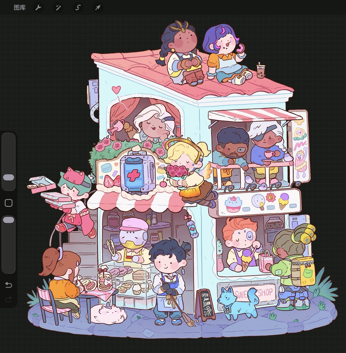 Theresssa1's tweet image. almost finish
#Overwatch2 #Overwatch2fanart