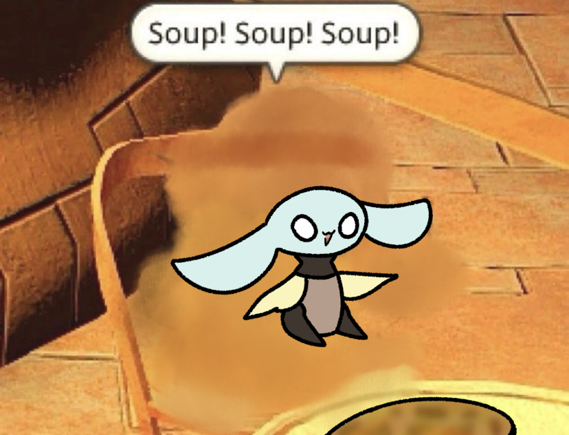 Roguefort_simp's tweet photo. How do I explain that this is my sona lore 

They ate their dad as a baby 
Papa soup https://t.co/Bw2FAdzDS9