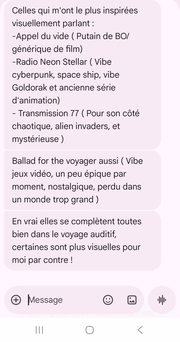Nay7504's tweet photo. Ce genre de retour de qualité pour notre EP avec @AntoinePyro ! Mercii ! ❤️💫

👉 Remembrances - Neon Stellar https://t.co/l3FZjfCGzh