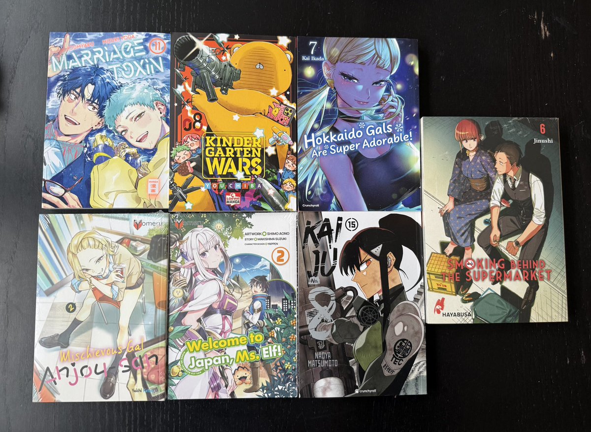 <a href="/Yomeru_de/">Yomeru</a> Danke für die tollen Lizenzen von Anjou-san and Japan Elf #MangaHaul