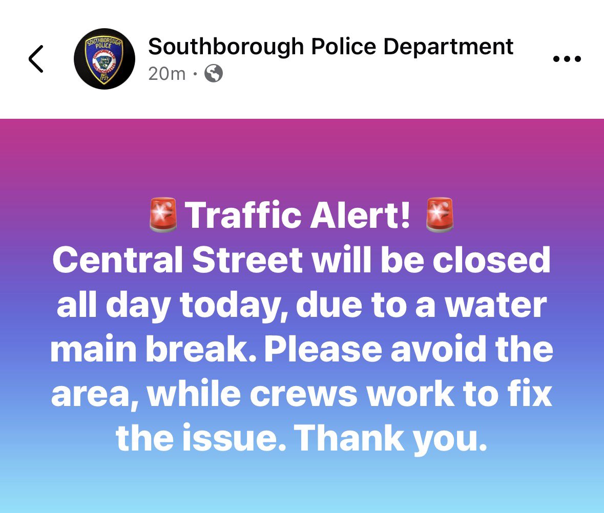 Town of Southborough tweet media
