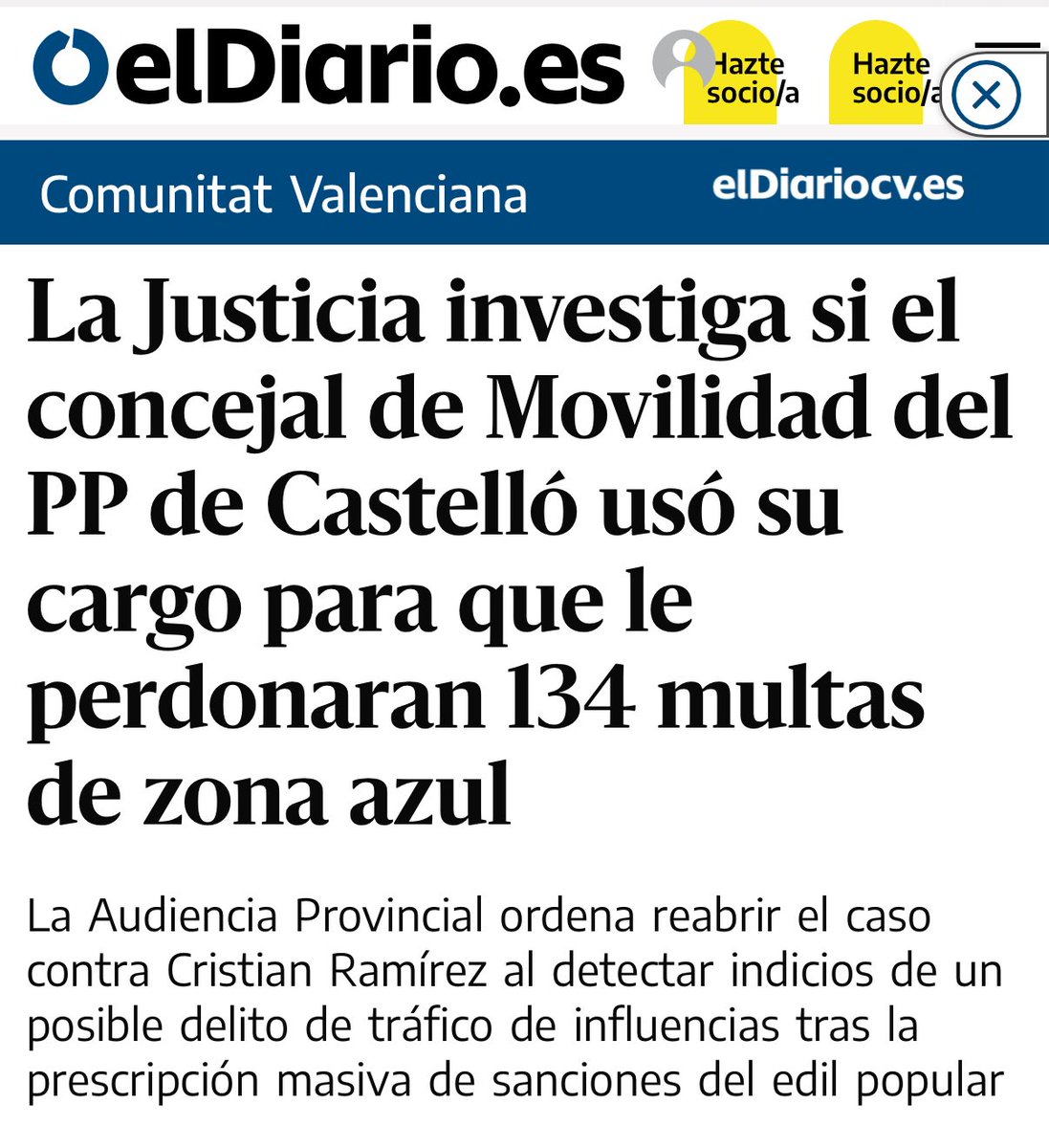 La libertad de <a href="/NNGG_CV/">NNGG C. Valenciana</a>: no pagar la ORA.

134 multes de zona blava té per pagar el regidor de Castelló de la Plana del PP de Mobilitat.

Viva la libertad!