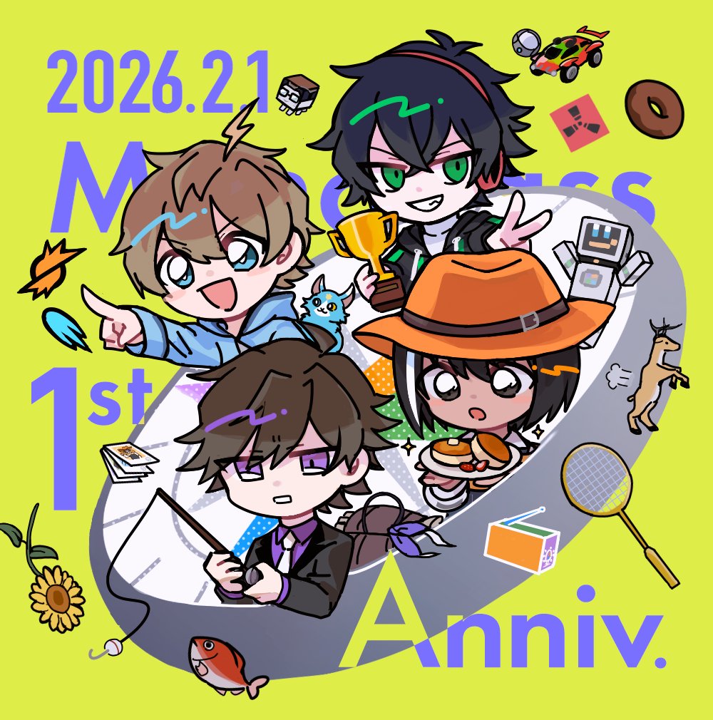 #モノパスケッチ 
#モノパス1周年
1周年おめでとうございます！！