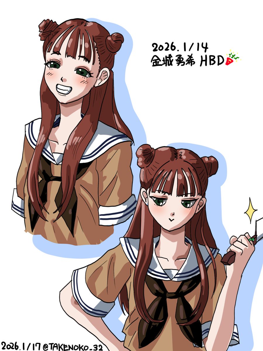 今月描いた絵を晒そう ちょっと遅れちゃいましたが、1月は練習絵を除い