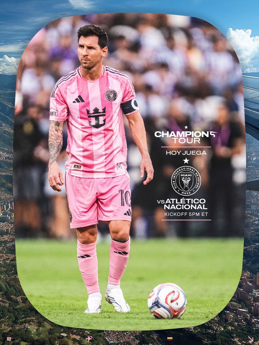 La gira sigue. Vamos! 🌎🇨🇴

📺 intermiamicf.co/ATNvMIA

#ChampionsTour