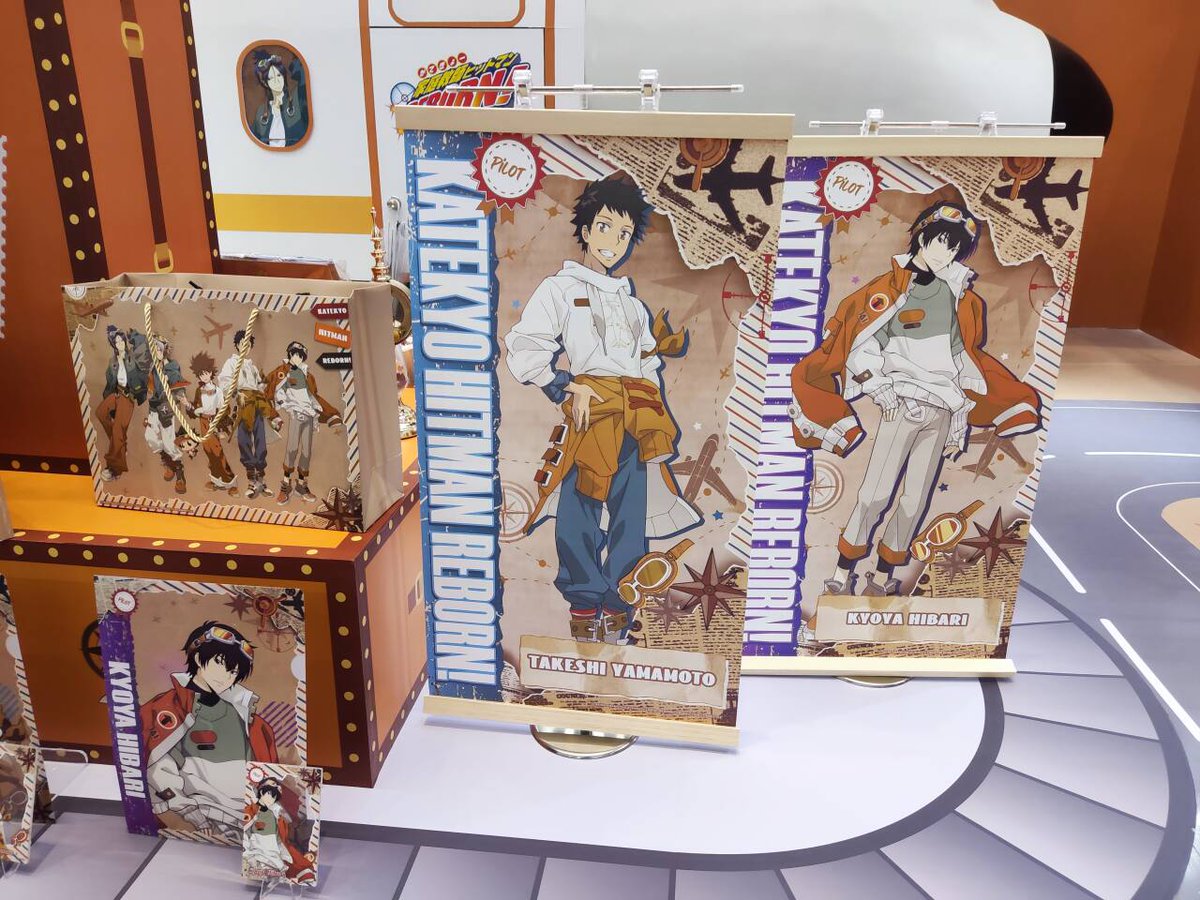 現地写真 家庭教師ヒットマンREBORN! 墟弥goods 匣翼巡航 ポップアップ