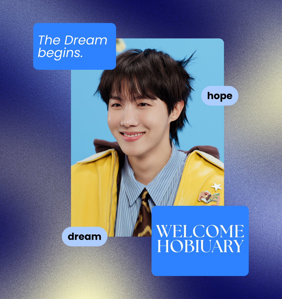 The dream begins, HOBIUARY IS HERE🎂🌟

Today marks the first day of Hobiuary 2026 — a month to dream with Hope, wrapped in love, warmth and light. ✨💛

Welcome to a season of Sweet Dreams with Hobi🌙

#WelcomeHOBIUARY #MonthOfHope #HOBIUARY2026