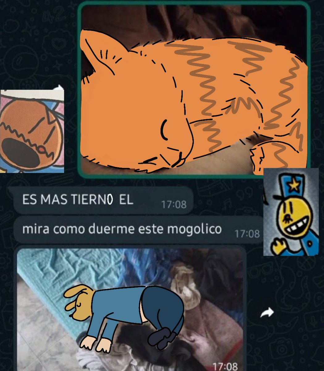 No sé quién dió la idea, pero bue' #dogman #chief #peteythecat #curi