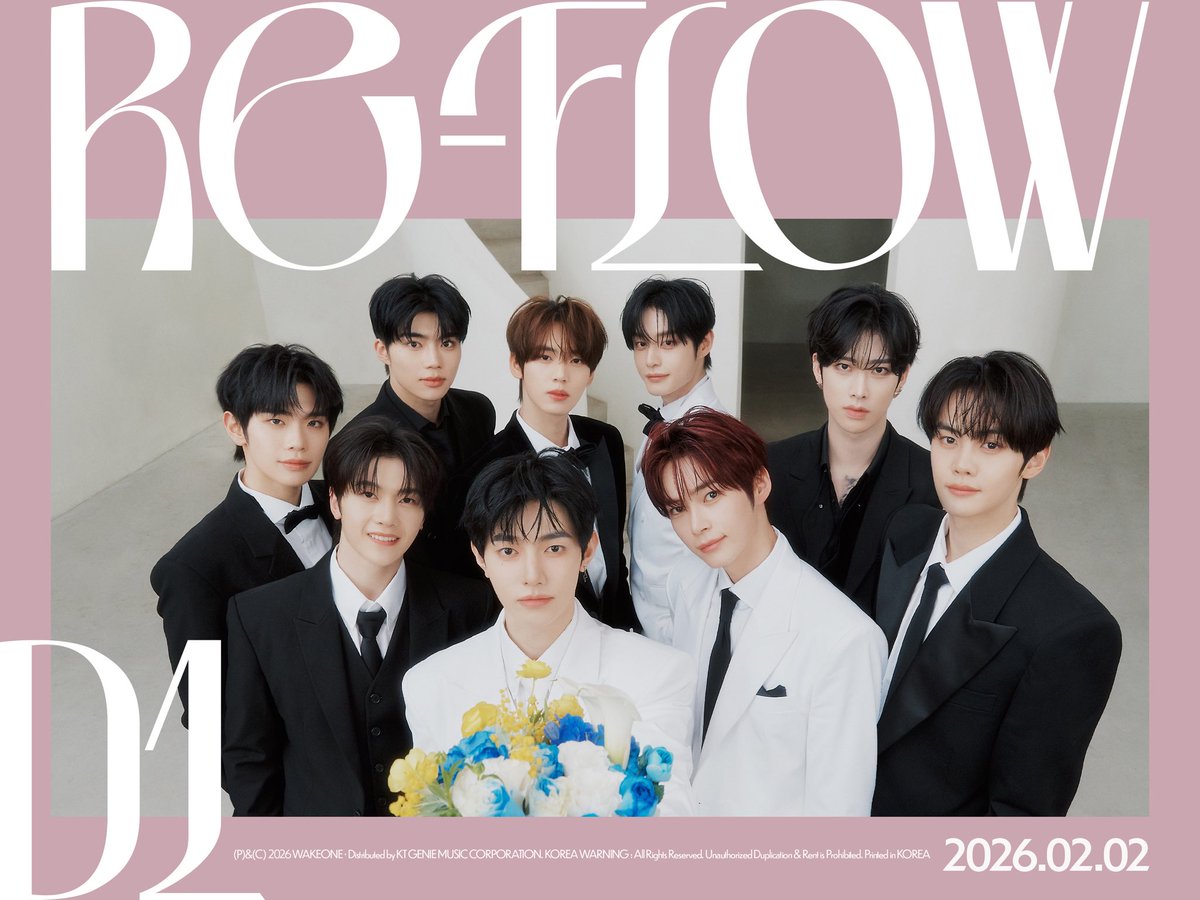 ZEROBASEONE 
Special Limited Album
[𝐑𝐄-𝐅𝐋𝐎𝐖]

D1 POSTER

💿Pre-Save
zerobaseone.lnk.to/ZB1_REFLOW

2026.02.02 18:00 (KST)

#ZEROBASEONE #ZB1 #제로베이스원
#REFLOW