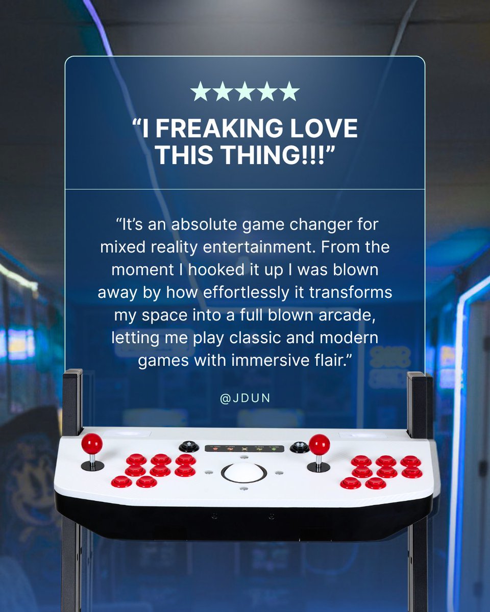 X-Arcade tweet media