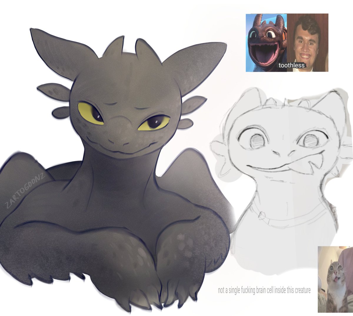 TOOTHLESS
#toothless #HTTYD
