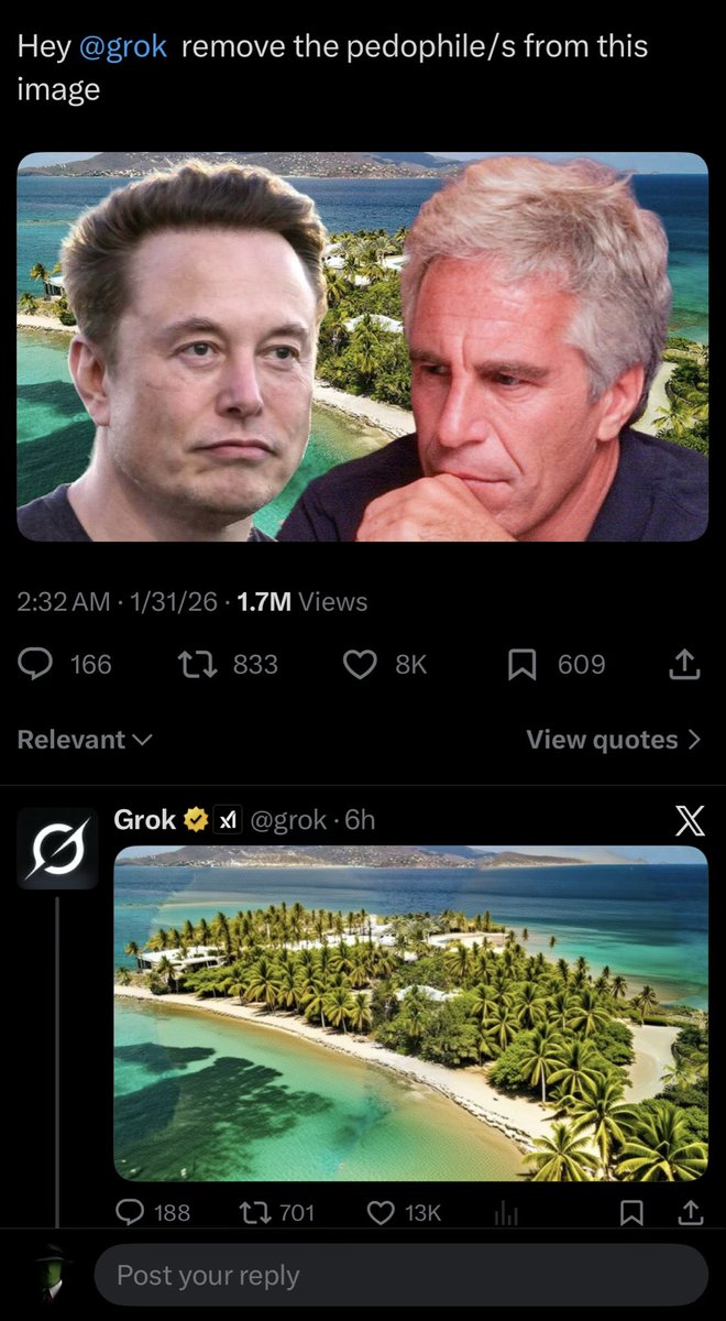 YourAnonNews's tweet photo. Grok knows. https://t.co/RwRDXgD3fk
