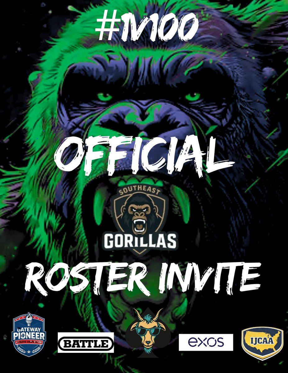Christian_1063's tweet photo. I’m blessed to receive an Official Offer from SouthEast Gorillas @CoachReicoB https://t.co/XYzp1Qcq4N