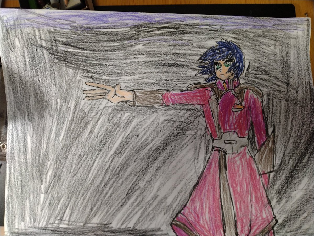 #今月描いた絵を晒そう
完成まで辿り着いたのはこの1枚