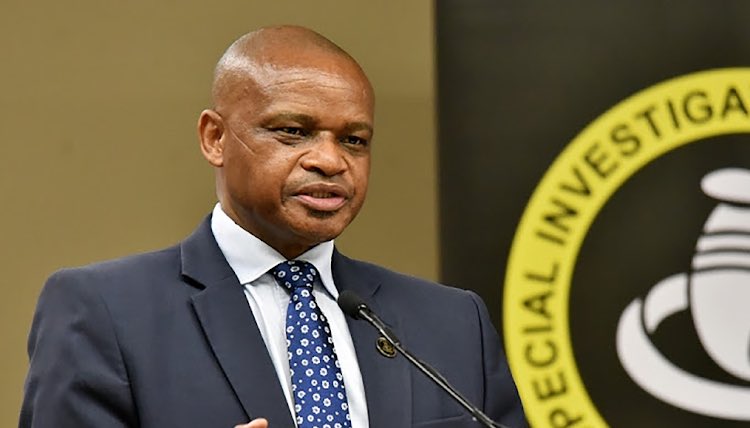southafricandly's tweet photo. Outgoing SIU head Advocate Andy Mothibi is set to be served with court papers on Monday challenging his recent appointment as National Director of Public Prosecutions by President Cyril Ramaphosa. #AndyMothibi #NDPP https://t.co/J2FTJowhwN