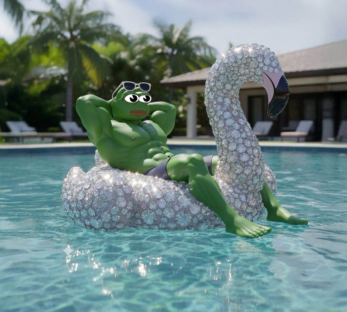 tayonchain's tweet photo. How yall feeling today? Diamond hands will have diamond birds just like me. $PFP. https://t.co/ozFunlLeVq