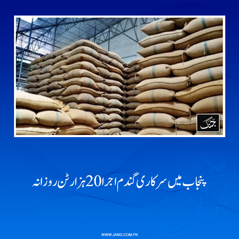 jang_akhbar's tweet photo. عاصم رضا نے مزید کہا کہ وزیراعلیٰ پنجاب مریم نواز کے بروقت گندم پالیسی کے اعلان کو سراہتے ہیں۔
تفصیلات جانیے: https://t.co/ozAVmgELaj
#wheatpolicy #PunjabGovt #DailyJang https://t.co/gN957ZJjcV