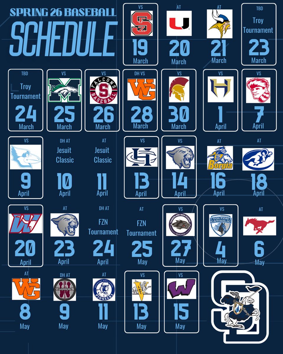 St. Dominic HS Baseball tweet media