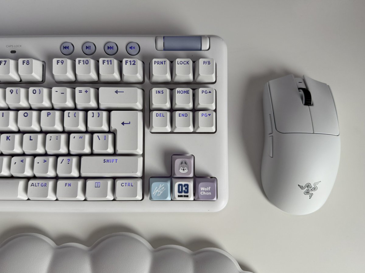 rachaflex's tweet photo. getting the wolfchan keycap keyring was the best decision it fits my keyboard perfectly ♡ https://t.co/kx204pWY88