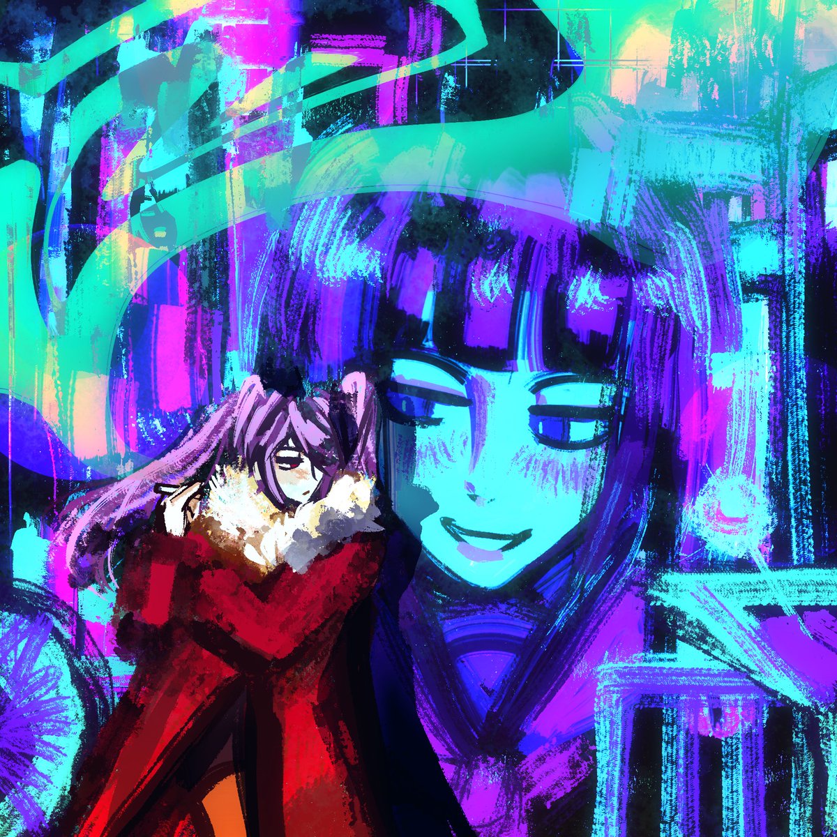 TomboyAch40's tweet photo. Everyday is night 
#va11halla https://t.co/iOoTaJ9nc6