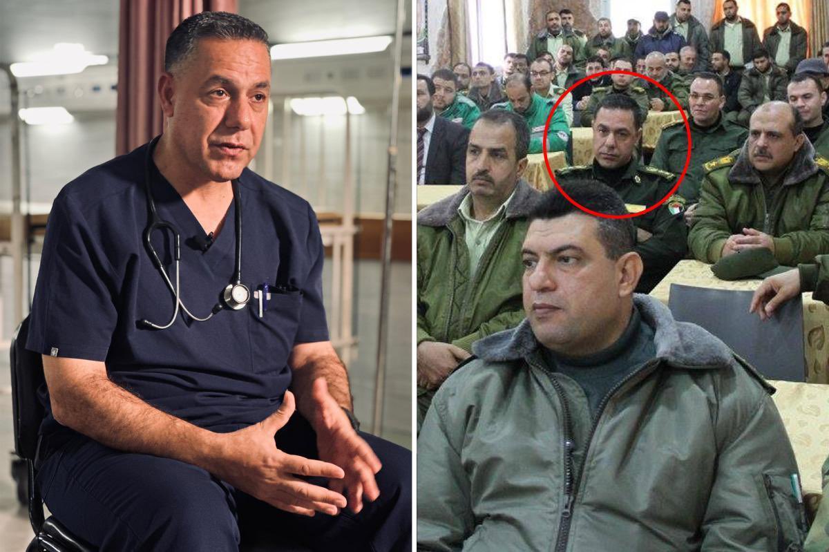 RakMakkabi's tweet photo. Der sogenannte Dr. Hussam Abu Safyia, Direktor des #KamalAdwanHospital, wurde von der IDF festgenommen.
Es handelt sich um einen Hamas-Terroristen mit dem Dienstgrad Oberst.
Die IDF verhaftet grundsätzlich keine Unschuldigen.
#Gaza https://t.co/dj3hVb9Oja