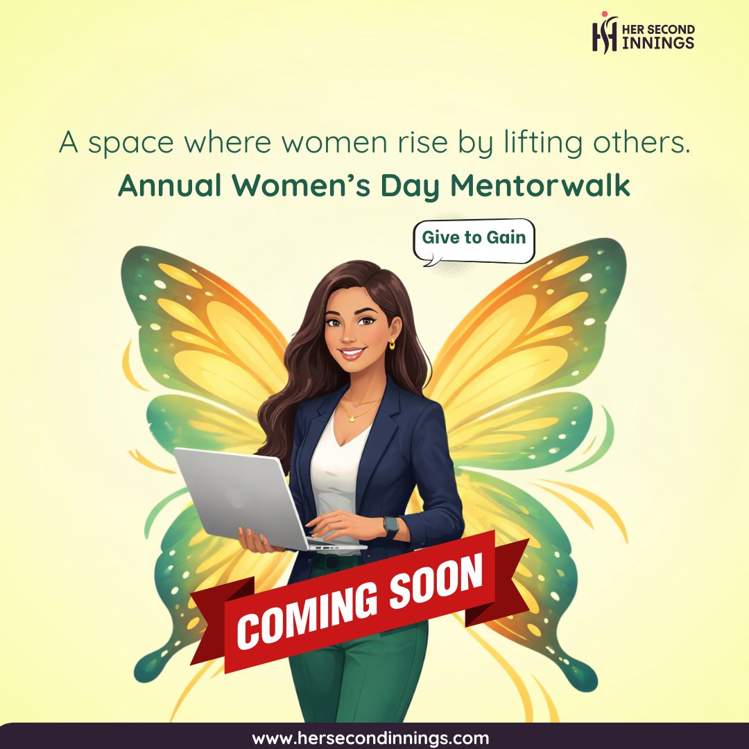 This Women’s Day, step into a space built for learning, clarity, and confident growth.

Annual Women’s Day Mentorwalk — coming soon.

To know more:zfrmz.com/AjZDRHnfB6CA8e…

#WomenInTech #WomenInCareers #MentorshipThatMatters #GiveToGain #WomensDay