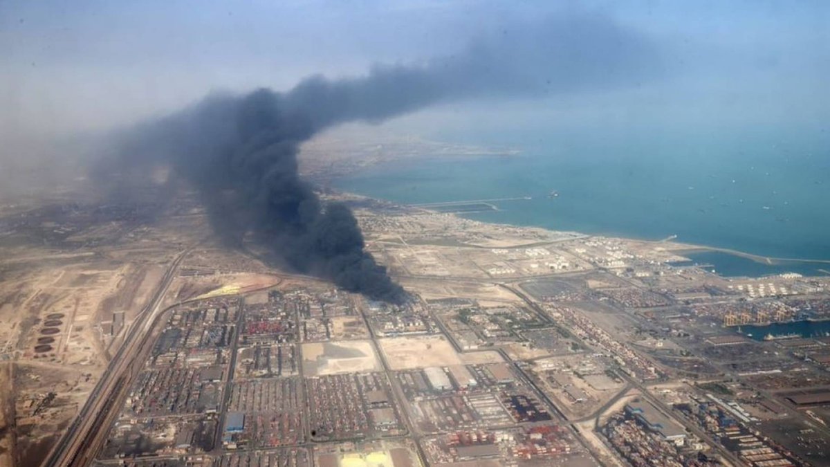 13_niakris's tweet photo. 🚨 IRAN IS BURNING. 3 Cities Hit. "Gas Leaks" or War?💥

Iran is exploding. Literally.
Jan 31 is turning into a nightmare: protests, blackouts, and now - a coordinated series of massive explosions across the country.
The Regime says: "Gas leaks".
Really? Three catastrophic "leaks" in strategic cities within hours? Just as the US Armada arrives?

This is total destruction.
📍 Bandar Abbas (Strategic Port on Hormuz): An 8-story building blown apart. Two floors gone. Cars crushed. Rescuers digging through rubble.
📍 Ahvaz (Oil Heartland): Residential explosion. 4 dead, including children. Blood and chaos on the streets.
📍 Qom (Holy City): Thick black smoke, military helicopters circling overhead.
Rumors: Reports of blasts in Tehran and Tabriz. Israel is silent. US is silent.

The internet is screaming: "Wag the Dog".
Yesterday, the DOJ dumped millions of pages of Epstein Documents.
The Narrative: "They need a war so you stop reading the files."
My Take: It’s a stretch. War doesn't delete PDF files from the internet. The protests and dead children in Iran are real, not a script. But the timing? It is suspiciously perfect for a distraction.

The country is burning. The US Fleet is watching.
Is this the US softening targets, or the regime collapsing from within?

👇 Watch the War Odds here:
https://t.co/JjRyXrPK0k

NFA / DYOR.