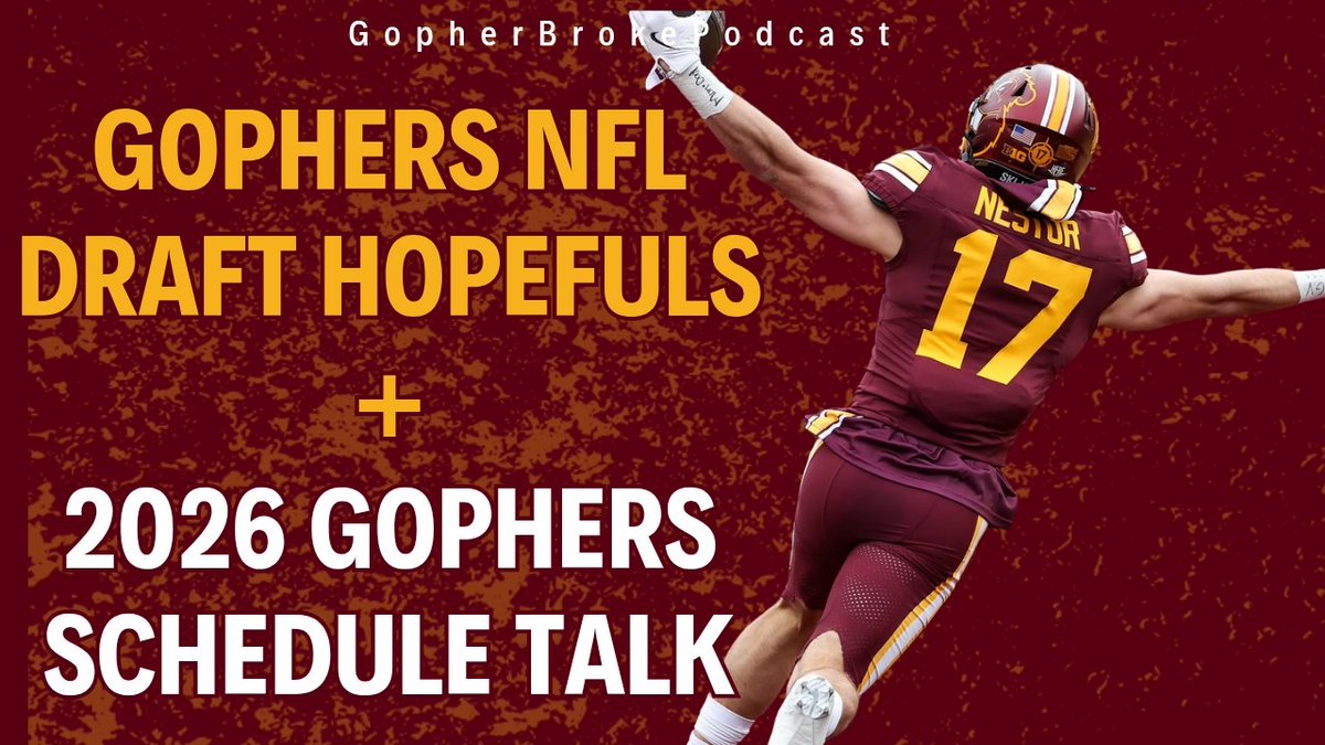 Gopher Broke Podcast tweet media