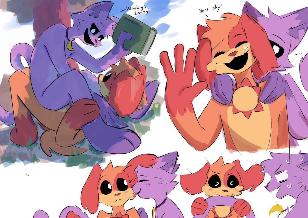 random doodle #catnap #dogday