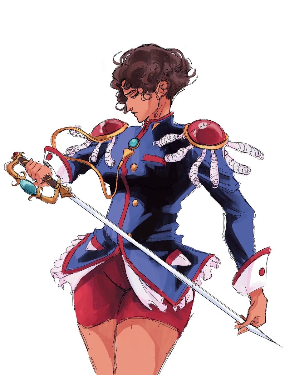 i wanted to try drawing lornalia with short hair
anyways she reminds me of utena