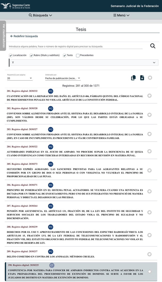 gibran_zazueta's tweet photo. 📌 SCJN del Pueblo/SCJN neoliberal 

👉 En los primeros 5 meses la SCJN electa ha publicado 8 jurisprudencias.

👉 En los últimos 5 meses de trabajo, la SCJN neoliberal publicó 290 jurisprudencias.

Es ALARMANTE cómo ha decaído la productividad y calidad de la SCJN. 🧨 https://t.co/LPGIyvBVyr