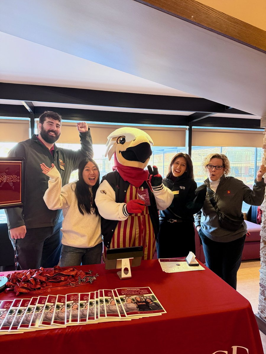 CoeCollege's tweet photo. We're excited to welcome students and families from 25 states AND across the ocean for the first Admitted Student Day of 2026! Whether you traveled 5 miles or 5,000, we're happy to see you! #Go2Coe https://t.co/mBeC85jBTg