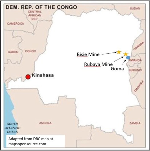 Básicamente sin coltán no hay producción de celulares (y otros usos). Y este mineral está manchado de sangre.

Por ejemplo, en el noreste de RD Congo (Rubaya), hubo un derrumbe de una mina de donde sale este producto. Más de 200 muertes, trabajan insalubremente niños y mujeres.