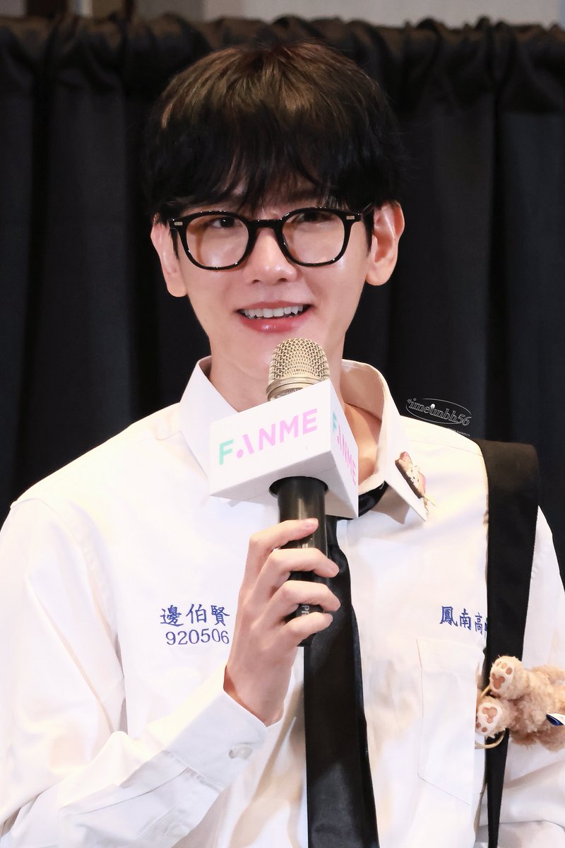 lovelight5652's tweet photo. 260131  Taipei Fansign

주말에 누가 교복 입어！！！😂

#백현 #BAEKHYUN #ベクヒョン
@B_hundred_Hyun @BAEKHYUN_INB100 https://t.co/XbqEMjO10I
