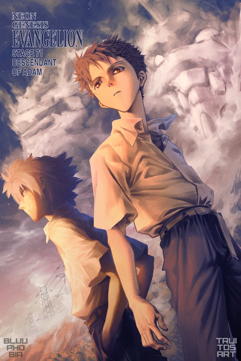 TruitosArt's tweet photo. Evangelion https://t.co/Y5aQljGN4f