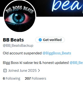 BB_BeatsBackup's tweet photo. 🚨Difference sirf numbers ka hai dedication ka nahi .
Reality Shows(The 50, BB) ke fast & real updates ke liye follow kar sakte ho 👇
@BB_BeatsBackup
Thnks for support 🙏
#The50 #BiggBoss #BBFans #Support #BBUpdates https://t.co/mWvBduOlWq
