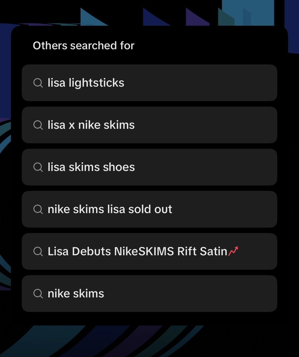 #LISA’s dance Campaign for NikeX SKIMS went instantly viral across every social platform—proof of her unmatched presence, movement &amp; global influence that turns a single performance into a worldwide moment.
On TikTok it's still trending,'Lisa Debuts NikeSKIMS Rift Satin'search D4