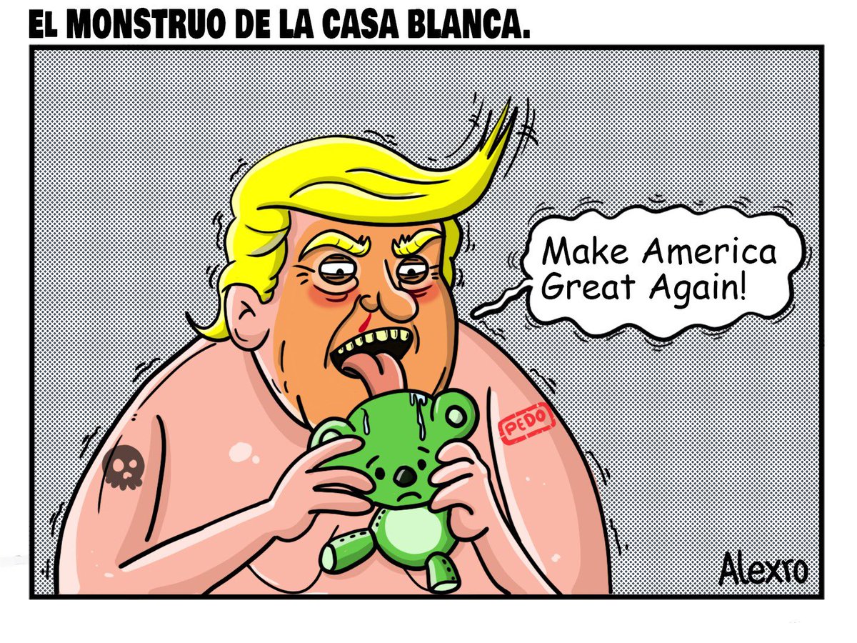 ¡Cuidado!, el ped0filo anaranjado anda suelto…