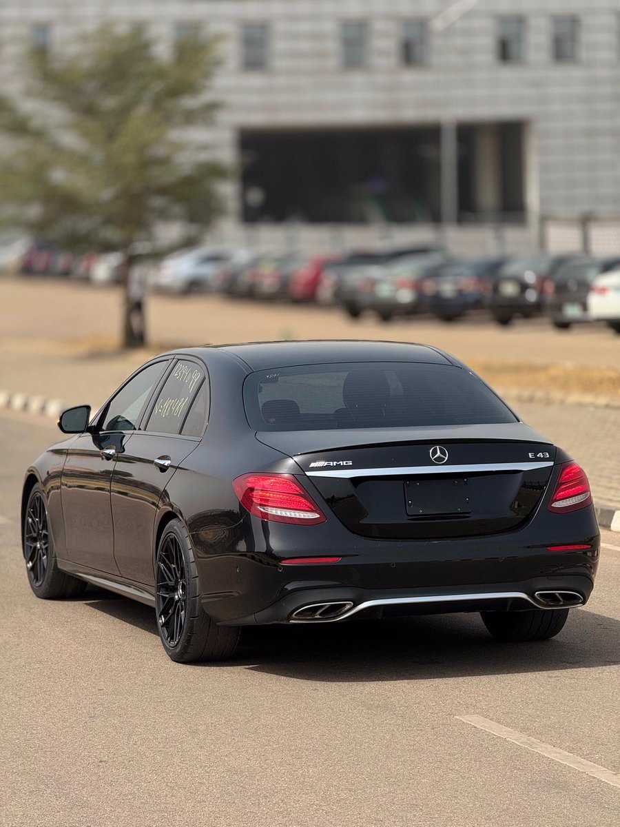 MERCEDES-BENZ E43 AMG///
⏺️ DIRECT BELGIUM 
⏺️ MODEL: 2017
⏺️ PANORAMIC ROOF
⏺️ 360 CAM
⏺️ BSM
⏺️ ECO START STOP ACTIVE
⏺️ BI-TURBOS 
⏺️ 64 MILLION 
⏺️ LOCATION: ABUJA 
⏺️ DUTY: FULLY PAID 
NATIONWIDE DELIVERY
WE: SELL, BUY, SWAP, CLEAN CARS ONLY.
☎️ 08031522598