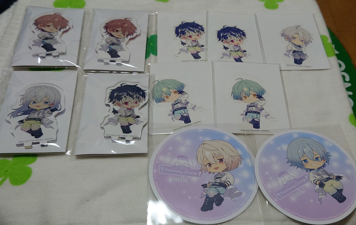 【交換】アイドリッシュセブン アイナナ アニカフェ レインボーシティ

【譲】
コースター:環、巳波
アクスタ:百、千、虎於2
ステッカー:百2、楽、悠2

【求】
コースター:龍之介1、ナギ1
ステッカー:龍之介2、虎於3
アクスタ:龍之介2、トウマ1、巳波1

よろしくお願い致します