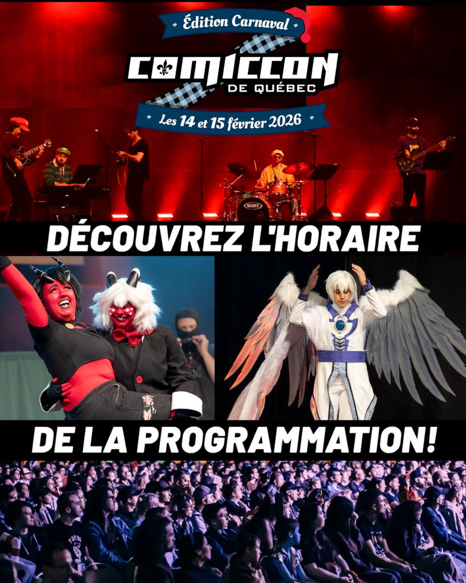 Comiccon de Québec tweet media