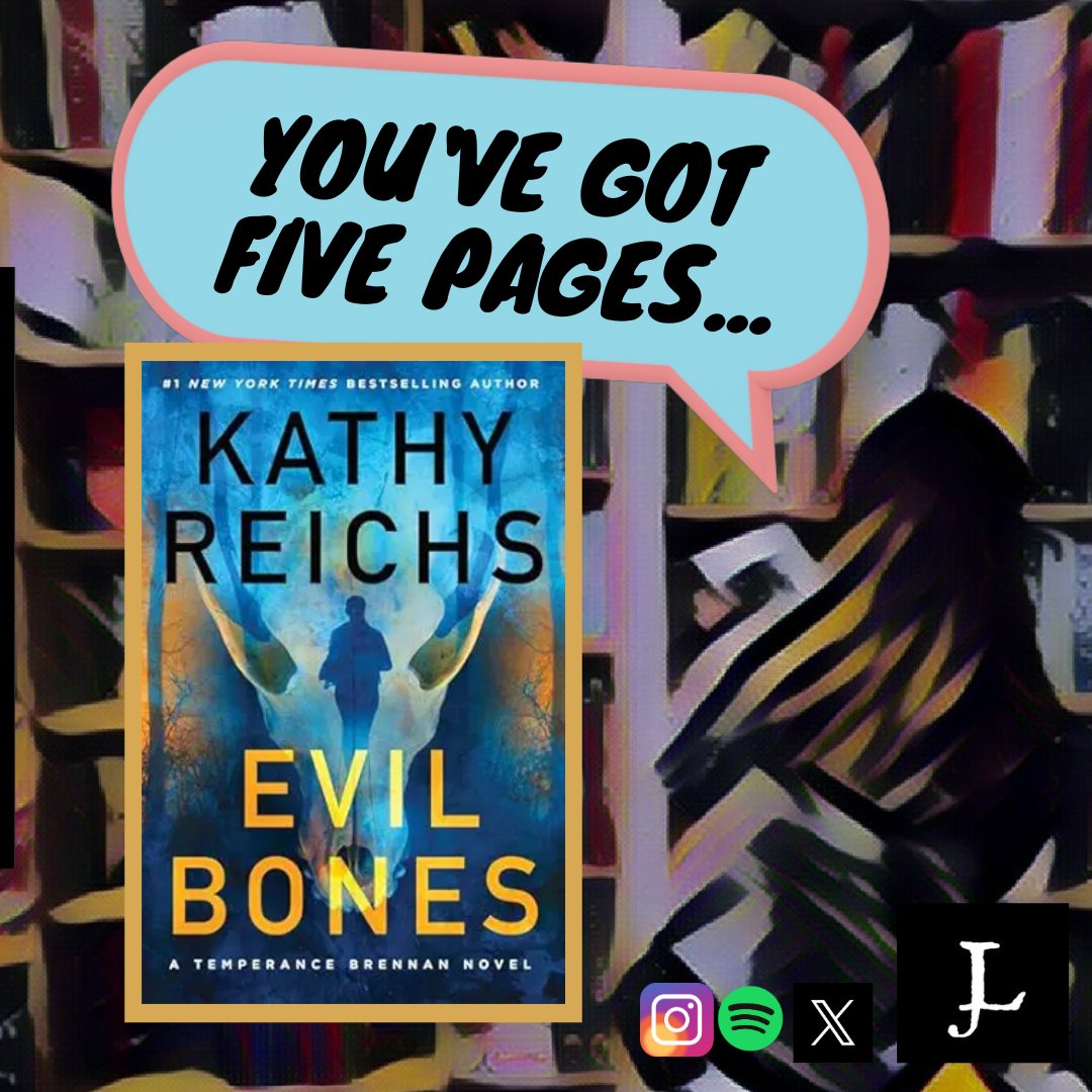 jeanleesworld's tweet image. The latest episode of my #podcast is up! Will this #FirstChapter pass the test?   

"You’ve Got Five Pages, #EvilBones by Kathy Reichs, to Tell Me You’re Good." 
#BookReview #mystery #toreadornottoread #writingtips #writerscommunity jeanleesworld.com/2026/01/31/you… via

@jeanleesworld