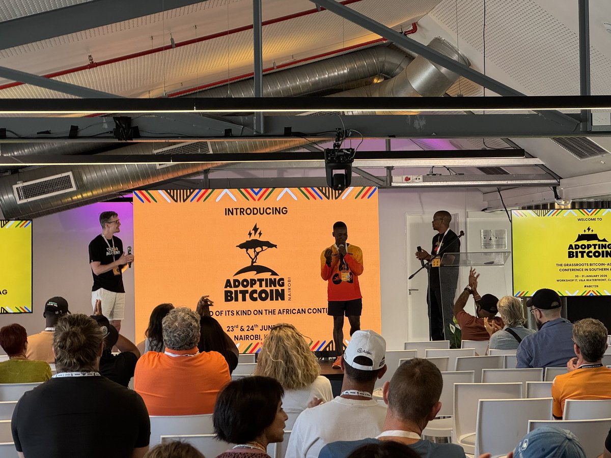 Announcing:

Adopting Bitcoin East Africa: Nairobi!

23rd and 24th June 2026!

Website and venue to be announced.

#abea26