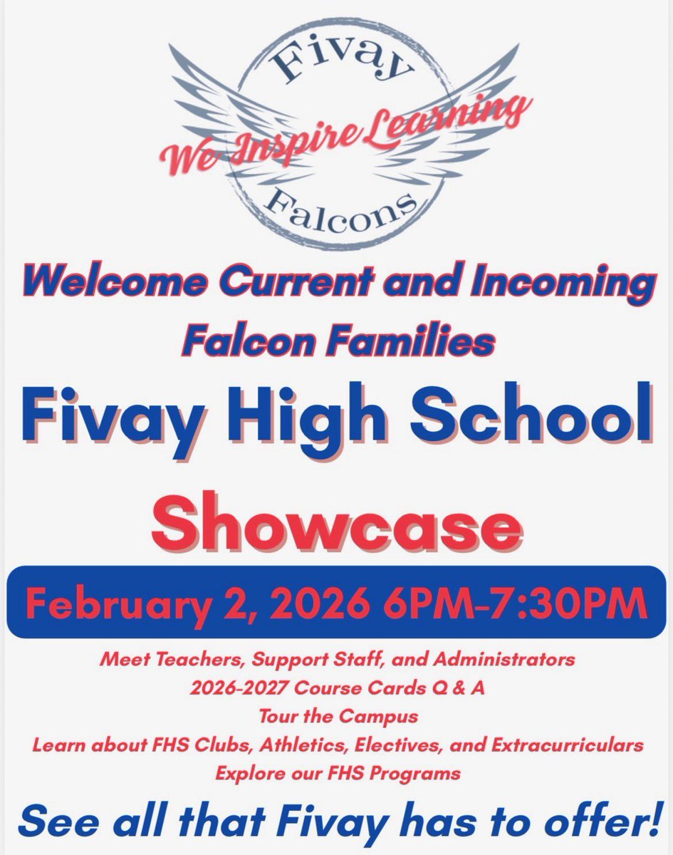 Fivay HS Falcons tweet media