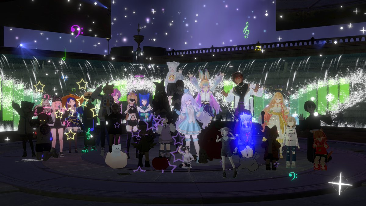 Lumina Performance Live vol.14 集合写真 #AMOKA #VRC_Lumina #VRChat