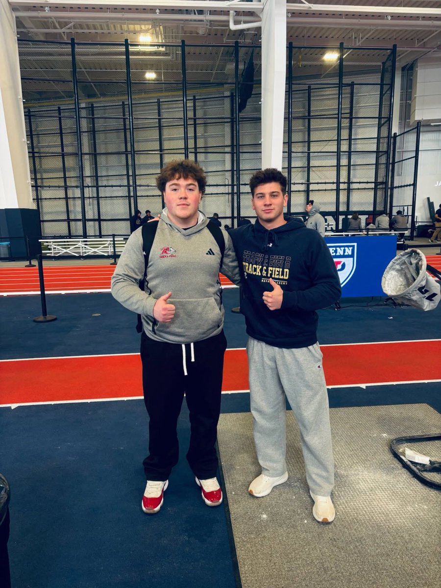 HSD_TrackField's tweet image. Just a couple @HSD_TrackField STATE CHAMPIONS hanging and getting ready to compete @Penn!  Proud of you both as you continue your track and field careers at the D I level!!!  Two of the BEST to ever do it at Hickory!  @BobGreenburg @HSD_Athletics