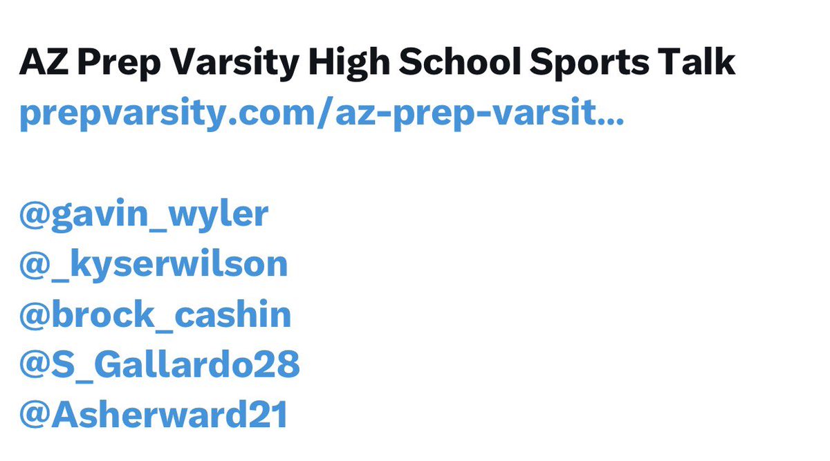 Check out my Q&amp;A with <a href="/AZPrepVarsity/">AZ Prep Varsity</a> #uncommitted2027
#waldengrove #RB