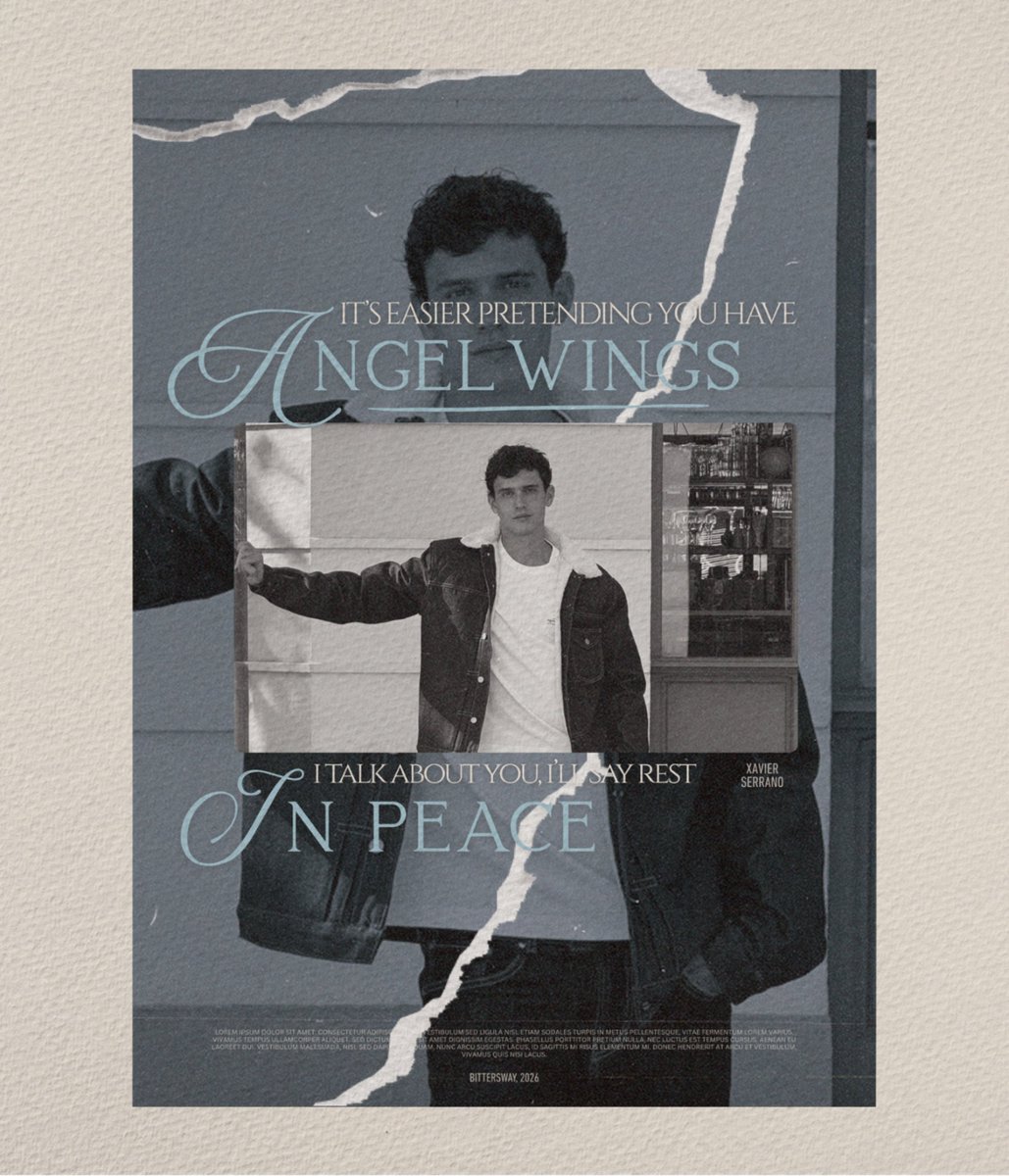 zexsty's tweet photo. With this, the feelings for the one we cannot have finally rest in peace. I, Xavier Serrano, have stayed in Bittersway, and now I walk out with my heart unburdened. https://t.co/OwjRjgI7Qh