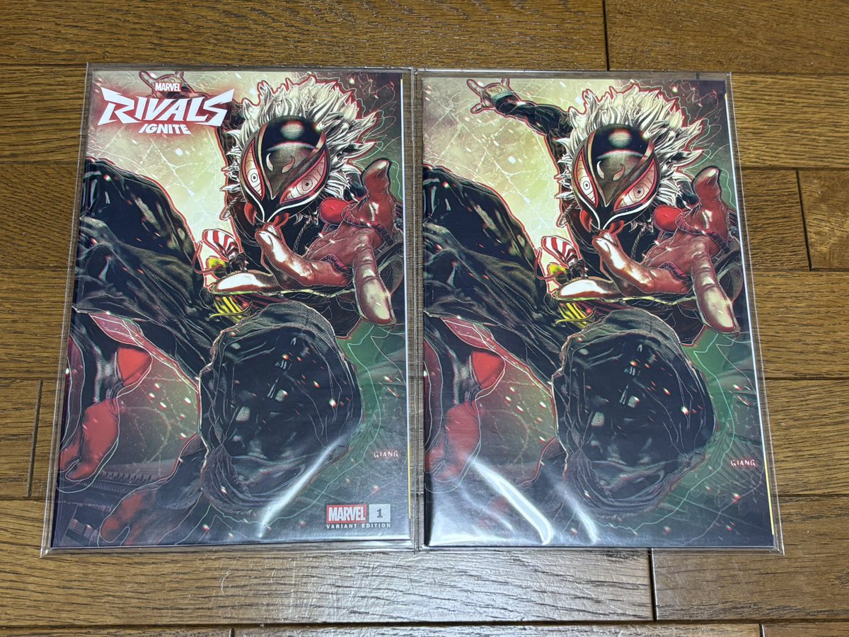 MARVEL Panini Marvel Rivals Ignite 桃桃子 🇺🇸から📦が到着。今回はアメコミばかり。 限定品の桃桃子さん